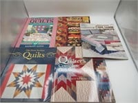 5 BOOKS ON QUILTS
