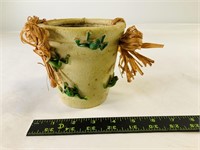 Frog flower pot