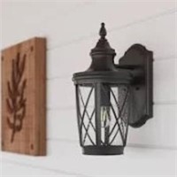 Allen + Roth Castine 1-light 14.38-in H Bronze