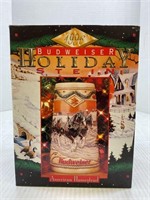 1996 BUDWEISER HOLIDAY BEER STEIN NEW IN BOX