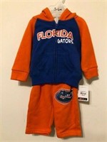 Florida Gators 2pc sweat suit toddler Size 3-6M
