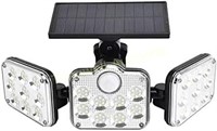 138 LED Solar Sensor Lights  IP65  Yard/Garage