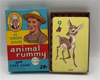 Mr.Green Jeans Animal Rummy Card Game