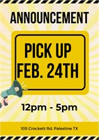 Pick Up Feb. 24th