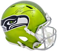 Jaxon Smith-Njigba Autographed  Green Helmet