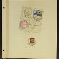 Worldwide Stamps on quadrille pages, mint hinged a
