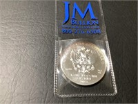 2018 BANK RUSSIA - 1oz SILVER - UNCIRCULATED