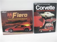 Chevrolet Fierro & Corvette Hard Cover Books