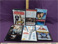 6 DVD Movies - Ferrell Crystal DeNiro