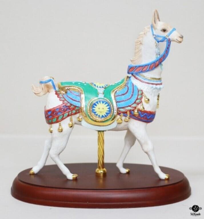 Lenox "Carousel Llama" Porcelain Figurine