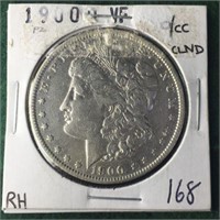 1900 O/CC Silver Morgan Dollar