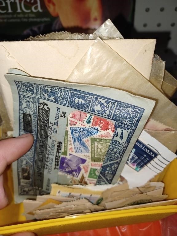 Lot of Various Old Stamps