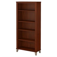 Bush Furniture Somerset 5-Shelf Bookcase - Set of