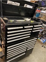 Viper big toolbox. Roll around with tools 44” x