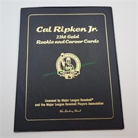 Cal Ripken Jr 24k Gold Rookie & Career Cards