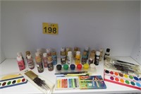 Paint - Brushes - Oil Pastels