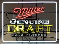 Miller Genuine Draft Neon Sign