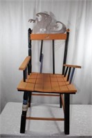 Wooden Halloween Chair