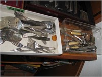 MIsc flatware and kitchen utensils