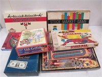 Lot of Vintage Board Games - Spider-Man,