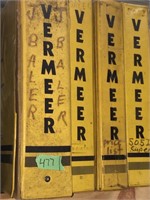 Vermeer Manuals, Lg Lot of 4