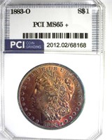 1883-O Morgan PCI MS65+ Great Color