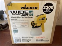 Wagner Wide Shot Power Painter Airless Sprayer