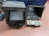 (2) Rare Transparent Viewing Machines Mechanic