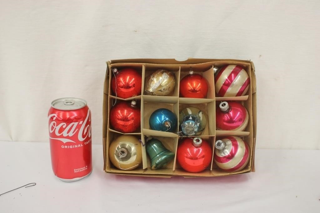 Vintage Made In USA Ornaments