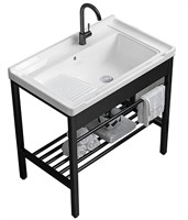Freestanding Sink  28.3 19 32.3  Ceramic