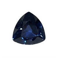 Natural 5.10ct Trillion Cut Blue Sapphire Gemstone