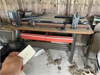 craftsman copy wood lathe w/ Cabinet (No Content)