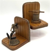 Vintage Nautical Bookends
