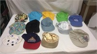 13 Assorted Hats T5B