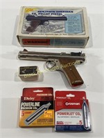 Benjamin/Sheridan CO2 Pellet Pistol & Accessories