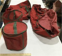 2 duffel bags w/ storage bags-Homz