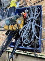MISC CRATE OF TOOLS/WIRES