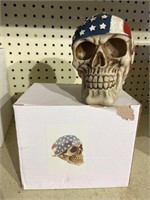 American Flag Skull