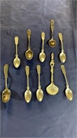 Small souvenir spoons