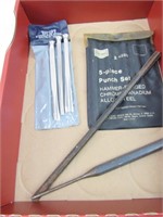 (10) Assorted Metal Gouges / Punches