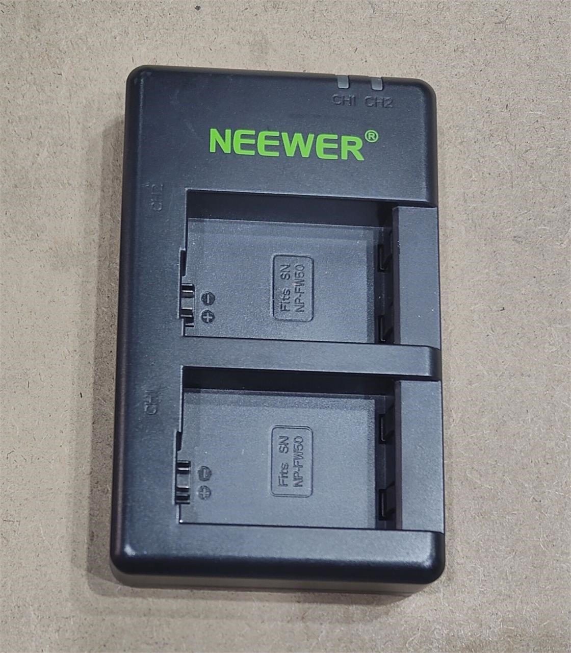 ($39) Neewer NP-FW50 Camera Battery Charger