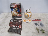 STAR WARS BB-8 REMOTE TOY & CLING STICKERS