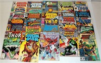 30 Avengers Comic Books, Iron, Thor, Strange, Cpt
