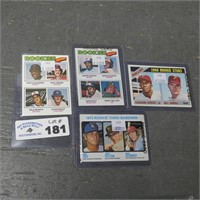 1960's-1970's Topps Rookie Star Baseball Cards