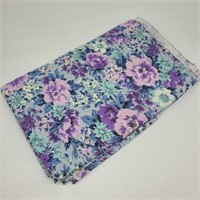 Purple / Blue Flower Upholstery Fabric