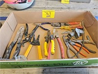 PLIERS, WIRE STRIPPERS, DIAGONAL CUTTERS