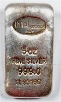 Italpreziosi  5 oz .999 silver bar  #GL93190