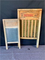 Washboards: National  & Columbus Glass Front
