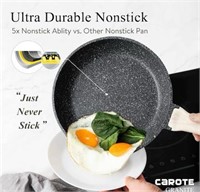 $46 CAROTE Nonstick Frying Pan Skillet 12inch