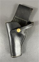 Don Hume H216 No.1 4" Black Leather LH Holster